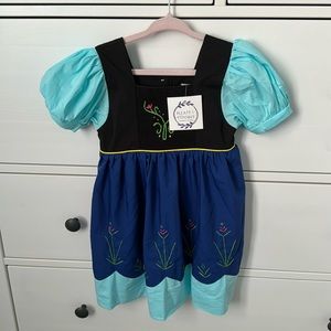 Pleats and Stitches Disney Anna dress NWT
